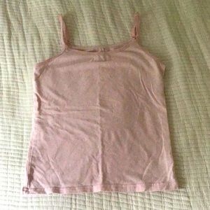 Pink cute tank top